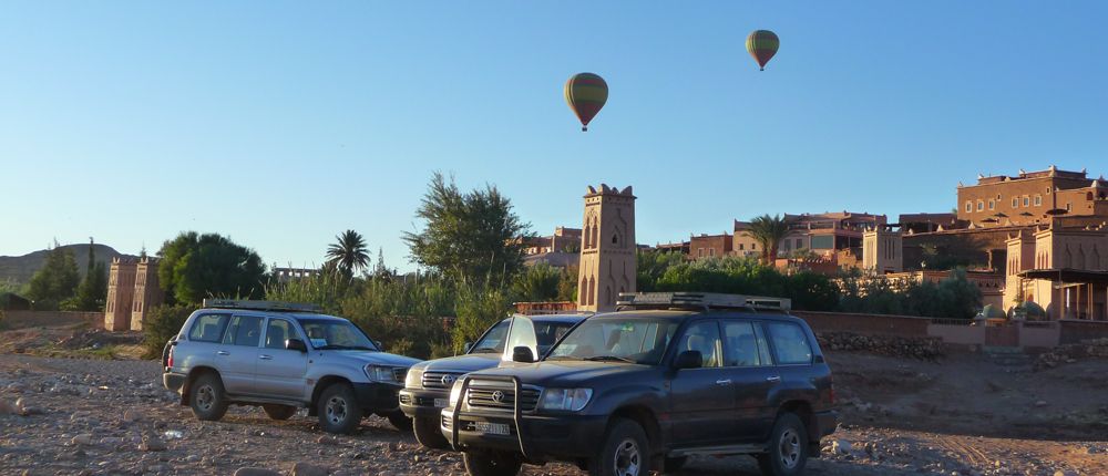 Marrakech Vue Du Ciel - Montgolfière 4 heures, de 5h du matin à 10h00 ( l'horaire dépend de la période et de la météo)