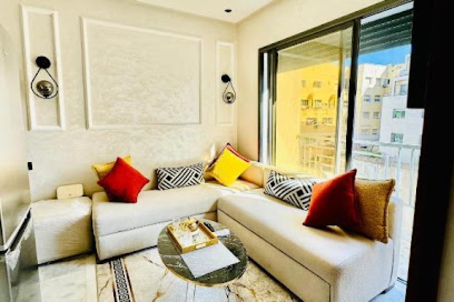 Studio meublé neuf Maarif au centre de Casablanca